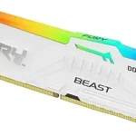 Kingston Fury Beast White RGB 32GB (2x16GB) 5600MT/s CL36 DDR5 Expo DIMM