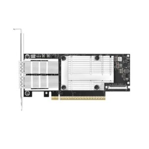 NVIDIA Mellanox MCX755106AS-HEAT ConnectX-7 InfiniBand & Ethernet Adapter Card 200GbE/NDR200, Dual-Port QSFP112, PCIe 5.0 x16, with x16 PCIe Extension Option, Secure Boot, Tall&Short Bracket