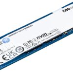 Kingston NV3 500GB M.2 2280 NVMe SSD | PCIe 4.0 Gen 4x4 | Up to 5000 MB/s | SNV3S/500G