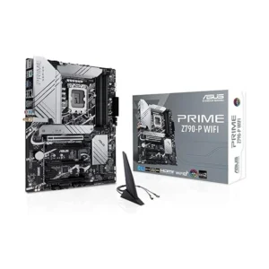 Asus Prime PRIME Z790-P WIFI Gaming Desktop Motherboard - Intel Z790 Chipset - Socket LGA-1700 - ATX - Core, Pentium Gold, Celeron Processor Supported - 128 GB DDR5 SDRAM Maximum RAM - DDR5-7200/PC5-5
