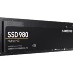 SAMSUNG 980 M.2 2280 1TB PCI-Express 3.0 x4, NVMe 1.4 V-NAND MLC Internal Solid State Drive (SSD) MZ-V8V1T0B/AM