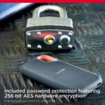 SanDisk 2TB Extreme Portable SSD - Up to 1050MB/s, USB-C, USB 3.2 Gen 2, IP65 Water and Dust Resistance, Updated Firmware - External Solid State Drive - SDSSDE61-2T00-G25