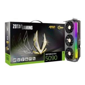 ZOTAC Gaming SOLID GeForce RTX 5090 32GB 512-Bit GDDR7 PCI Express 5.0 x16 DLSS 4.0 ZT-B50900D-10P Graphics Card