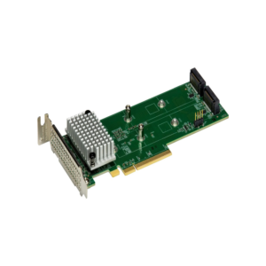 Supermicro AOC SLG4-2H8M2 Storage Array Card M.2 Dual Slot RAID 0 1 Control Card