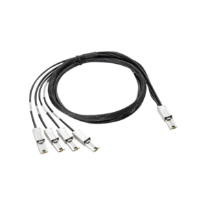 HPE AN975A StoreEver external mini-SAS to 4 x 1 mini-SAS 2-meter cable