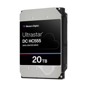 Western Digital Ultrastar HC555 Data Center HDD Storage - 20TB-WUH722020CLE6L4