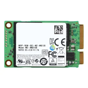 SAMSUNG 850 EVO mSATA 120GB SATA III 3D NAND Internal SSD Single Unit Version MZ-M5E120BW