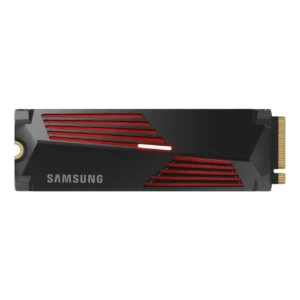 SAMSUNG 990 PRO M.2 2280 4TB PCI-Express Gen 4.0 x4, NVMe 2.0 V7 V-NAND 3bit MLC Internal Solid State Drive (SSD) MZ-V9P4T0CW. W/Heatsink