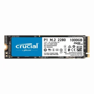 Crucial P1 1TB 3D NAND NVMe PCIe Internal SSD, up to 2000 MB/s - CT1000P1SSD8