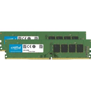 Crucial 32GB (2 x 16GB) 288-Pin PC RAM DDR4 3200 (PC4 25600) Desktop Memory Model CT2K16G4DFRA32A