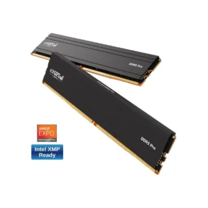 Crucial Pro 48GB (2 x 24GB) DDR5 6000 (PC5 48000) XMP 3.0 & AMD EXPO Ready Desktop Memory Model CP2K24G60C48U5