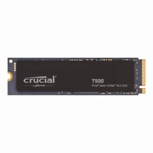 Crucial T500 500GB Gen4 NVMe M.2 Internal Gaming SSD, Up to 7200MB/s, laptop & desktop Compatible + 1mo Adobe CC All Apps - CT500T500SSD8