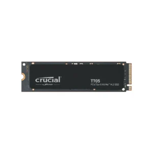 Crucial T705 1TB PCIe Gen5 NVMe M.2 SSD - Up to 13,600 MB/s - Game Ready - Internal Solid State Drive (PC) - +1mo Adobe CC - CT1000T705SSD3