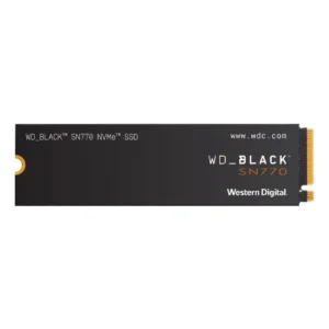 Western Digital WD_BLACK SN770 M.2 2280 2TB PCIe Gen4 16GT/s, up to 4 Lanes Internal Solid State Drive (SSD) WDS200T3X0E