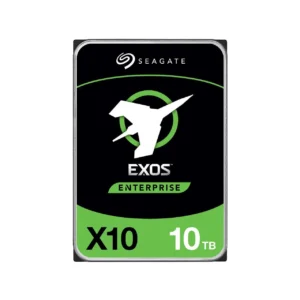 Seagate Exos X10 10TB (Helium) 7200 RPM SAS 12Gb/s 256MB Cache Standard Model 512e 3.5" Internal Hard Drive ST10000NM0096