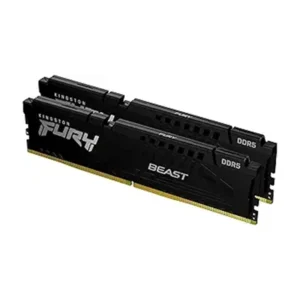 Kingston FURY Beast 32GB (2 x 16GB) 288-Pin PC RAM DDR5 5200 (PC5 41600) Desktop Memory Model KF552C40BBK2-32