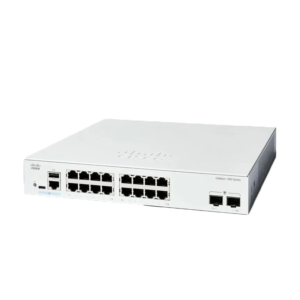 Cisco Catalyst 1300 Series 16 Port Gigabit Ethernet Switch (2 SFP Upstream) C1300-16T-2G