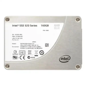 Intel 160GB SSD 320 Series 3Gb/s 2.5" SATA Solid State Drive SSDSA2BW160G3D