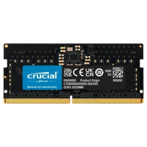 Crucial 8GB DDR5 4800 (PC4 38400) Laptop Memory Model CT8G48C40S5