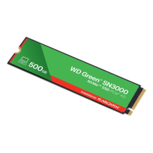 SanDisk 500GB WD Green SN3000 NVMe internal SSD