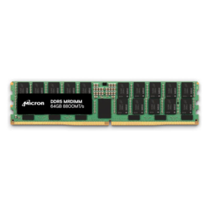 Micron DDR5-5600B 8Gx80 RDIMM 2Rx4 (64GB)MTC40F2046S1RC56BD2R