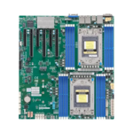 Supermicro MBD-H12DSI-NT6-B Workstation Motherboard - 2x Socket SP3 - AMD 16x DDR4 - EATX - 3x PCIe x16 - 1x M.2 - 3x RJ-45