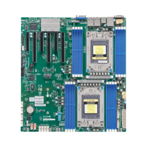 Supermicro MBD-H12DSI-NT6-B Workstation Motherboard - 2x Socket SP3 - AMD 16x DDR4 - EATX - 3x PCIe x16 - 1x M.2 - 3x RJ-45