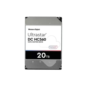Western Digital Ultrastar DC HC560 WUH722020BLE6L4 0F38785 20TB 7.2K RPM SATA 6Gb/s 512e 3.5in Recertified Hard Drive