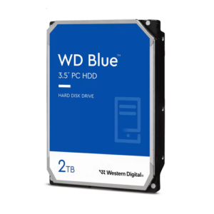 WD Blue 2TB Desktop Hard Disk Drive - 5400 RPM SATA 6Gb/s 64MB Cache 3.5 Inch - WD20EARZ