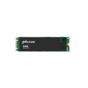 Micron 5400 PRO - SSD - encrypted - 480 GB - internal - M.2 2280 - SATA 6Gb/s - 256-bit AES - Self-Encrypting Drive (SED), TCG Opal Encryption 2.0