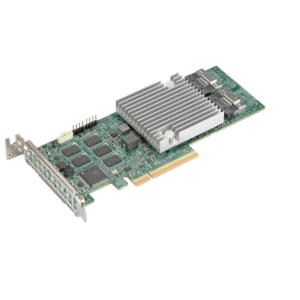 Supermicro AOC-S3908L-H8IR-16DD 8 int 12Gb/s Ports, x8 Gen4, ROC - LP, 16 HDDw/exp,RoHS