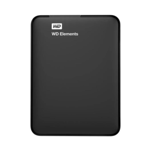 Western Digital 1TB WD Elements External Hard Drive HDD  5400 RPM, USB 3.2 Gen 1, 2.5" WDBUZG0010BBK-WESN
