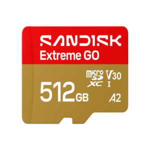SanDisk Extreme GO microSD UHS-I Card - 512GB SDSQXGN-512G-GN6MN