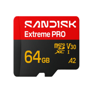 SanDisk Extreme PRO microSD UHS-I Card - 64GB SDSQXCU-064G-GS6MA