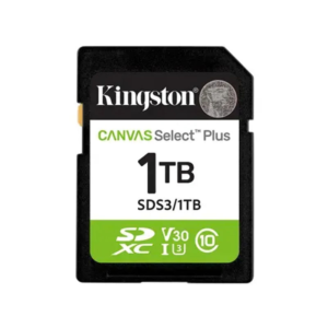 Kingston 1TB SDXC Class 10 / U3 / V30 SD Card - SDS3/1TB