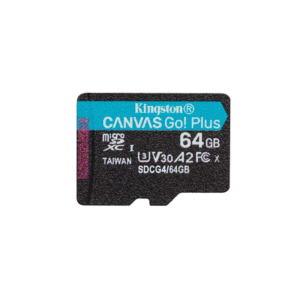 Kingston 64GB microSDXC Class 10 / U3 / V30 / A2 SD Card - SDCG4/64GB