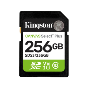 Kingston 256GB SDXC Class 10 / U1 / V10 SD Card - SDS3/256GB
