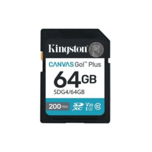 Kingston 64GB SDXC Class 10 / U3 / V30 SD Card - SDG4/64GB