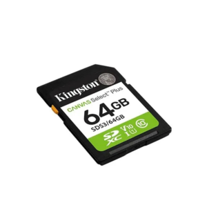 Kingston 64GB SDXC Class 10 / U1 / V10 SD Card - SDS3/64GB